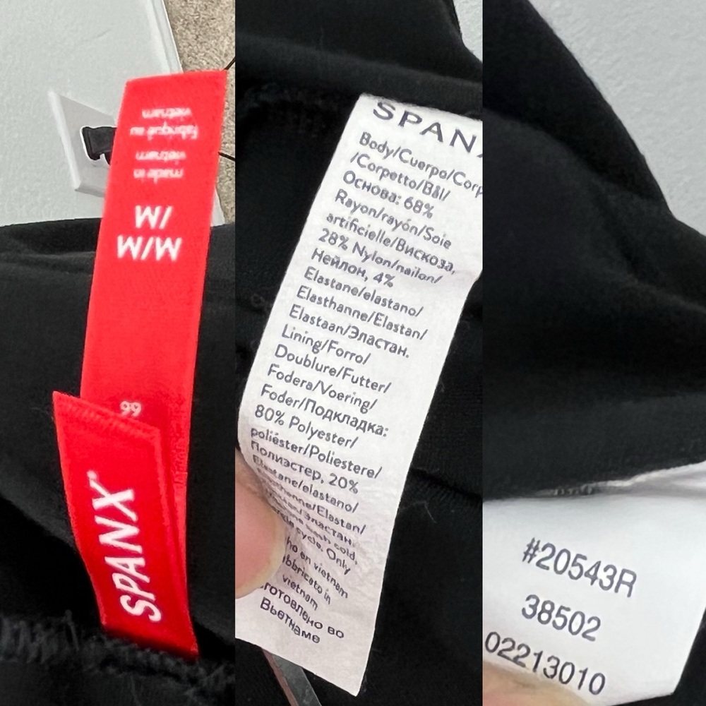 SPANX The Perfect Double Slit Flare in Black size Medium style 20543R‎ - Picture 10 of 11